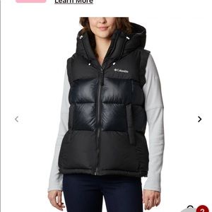 Womens Columbia puffer vest